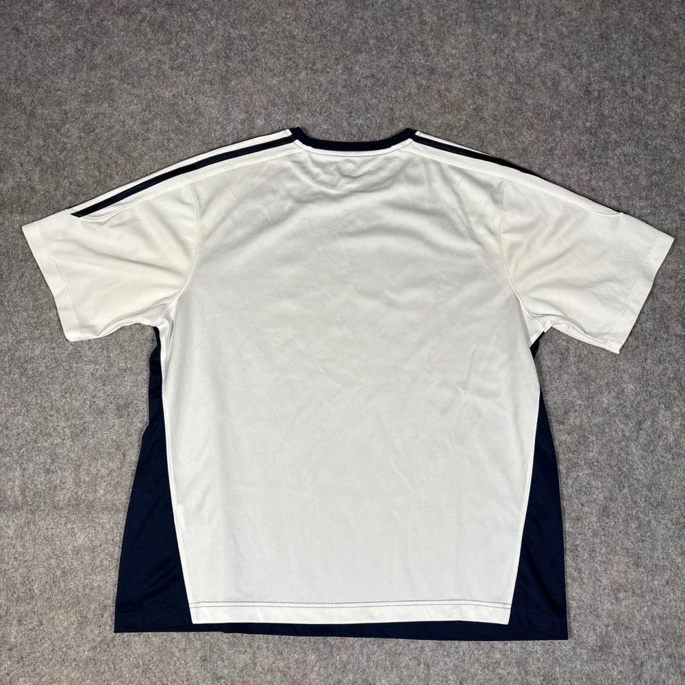 Adidas Pitt Panthers Shirt Mens Large Navy White Short Sleeve Athletic Jersey